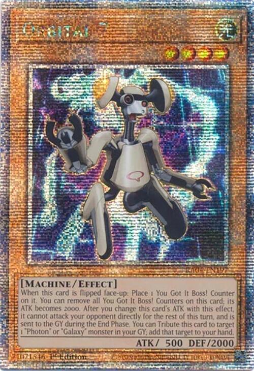 Orbital 7 [RA04-EN197] Quarter Century Secret Rare | Enigma On Main