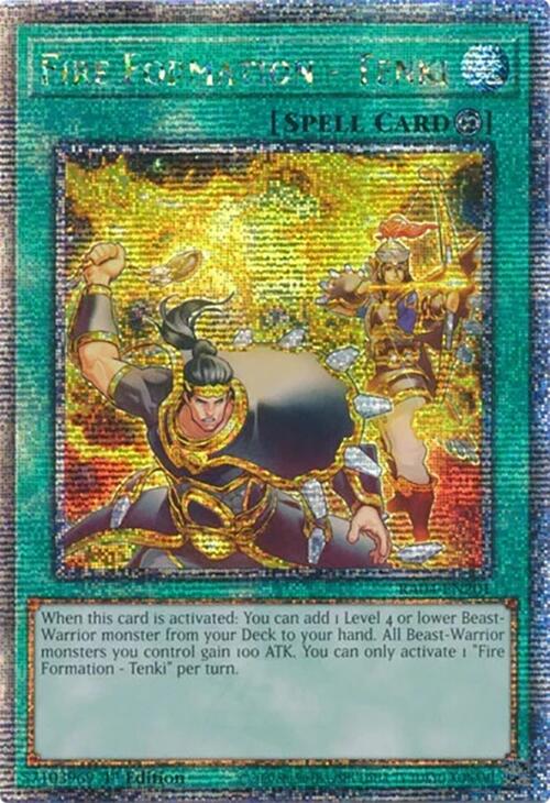 Fire Formation - Tenki [RA04-EN201] Quarter Century Secret Rare | Enigma On Main