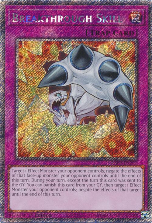 Breakthrough Skill [RA04-EN202] Platinum Secret Rare | Enigma On Main