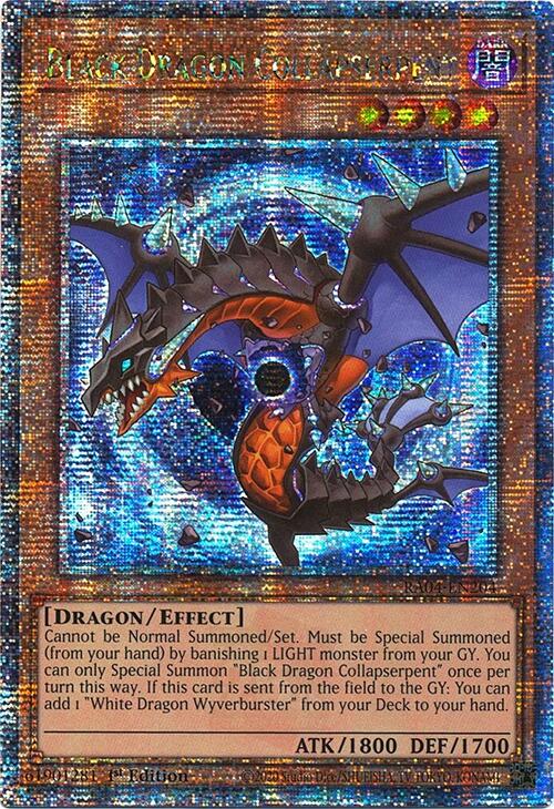 Black Dragon Collapserpent [RA04-EN204] Quarter Century Secret Rare | Enigma On Main