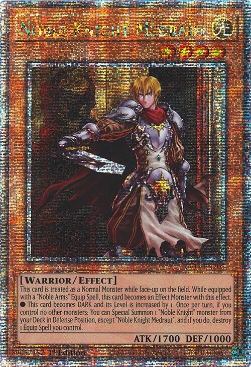 Noble Knight Medraut [RA04-EN205] Quarter Century Secret Rare | Enigma On Main