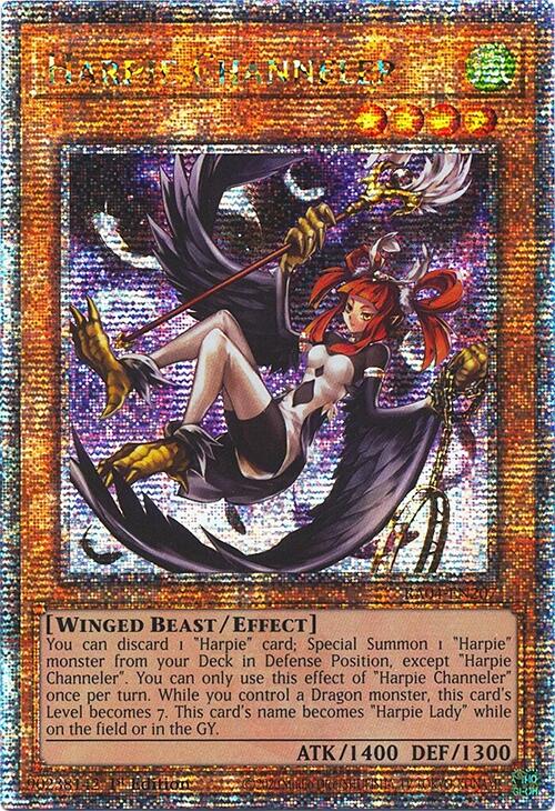 Harpie Channeler [RA04-EN207] Quarter Century Secret Rare | Enigma On Main