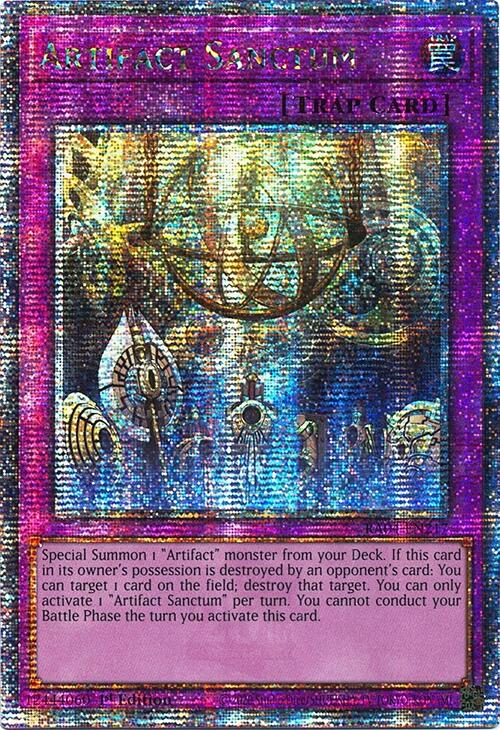 Artifact Sanctum [RA04-EN217] Quarter Century Secret Rare | Enigma On Main