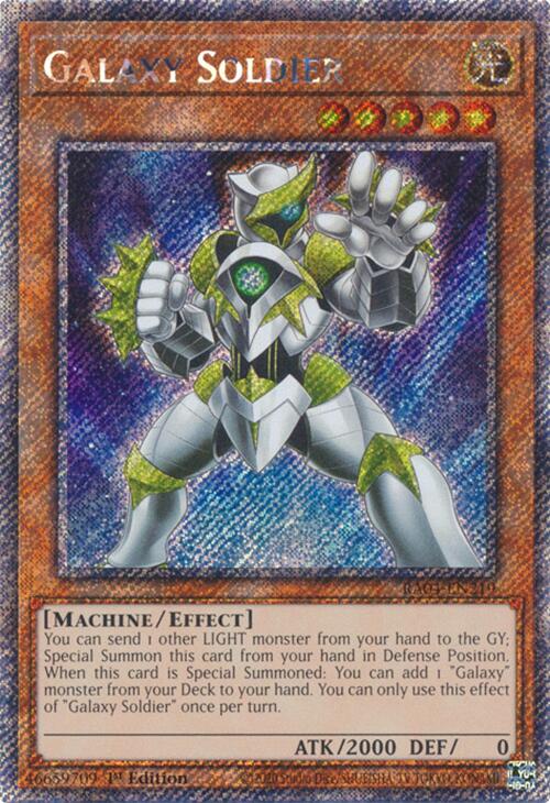 Galaxy Soldier [RA04-EN219] Platinum Secret Rare | Enigma On Main