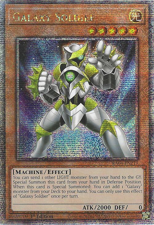 Galaxy Soldier [RA04-EN219] Quarter Century Secret Rare | Enigma On Main