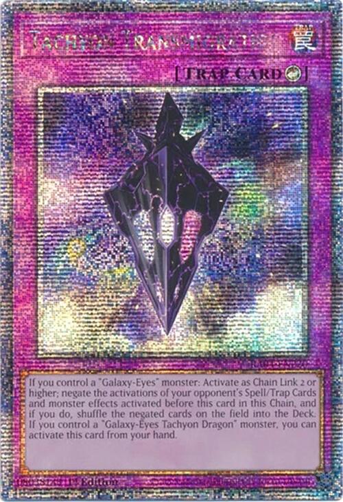 Tachyon Transmigration [RA04-EN220] Quarter Century Secret Rare | Enigma On Main