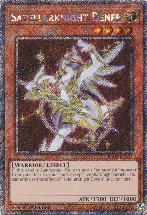 Satellarknight Deneb [RA04-EN227] Platinum Secret Rare | Enigma On Main