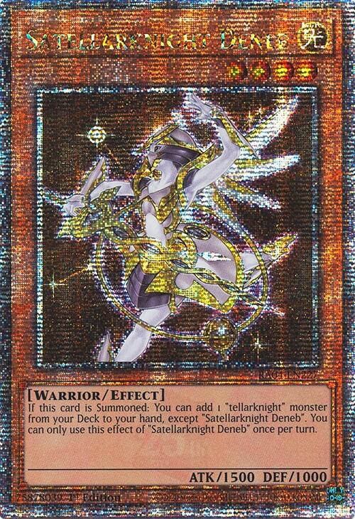 Satellarknight Deneb [RA04-EN227] Quarter Century Secret Rare | Enigma On Main