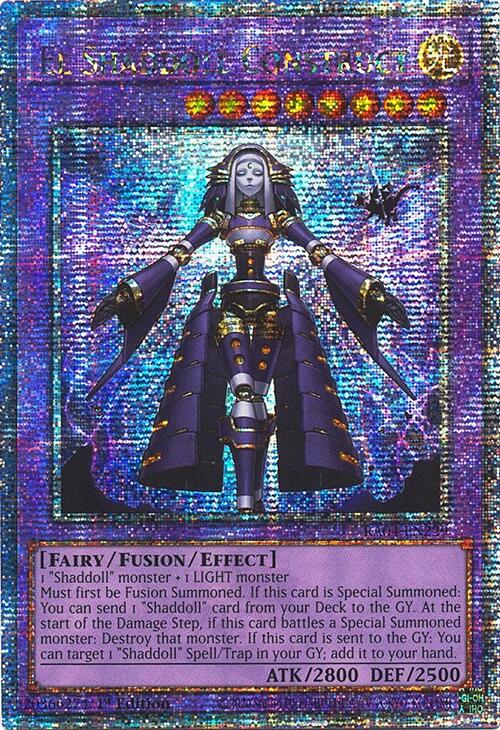 El Shaddoll Construct [RA04-EN229] Quarter Century Secret Rare | Enigma On Main