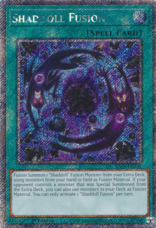 Shaddoll Fusion [RA04-EN231] Platinum Secret Rare | Enigma On Main