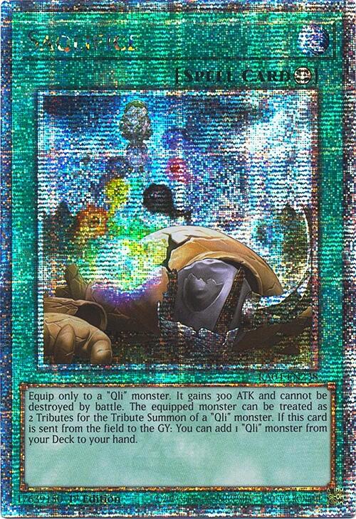 Saqlifice [RA04-EN238] Quarter Century Secret Rare | Enigma On Main
