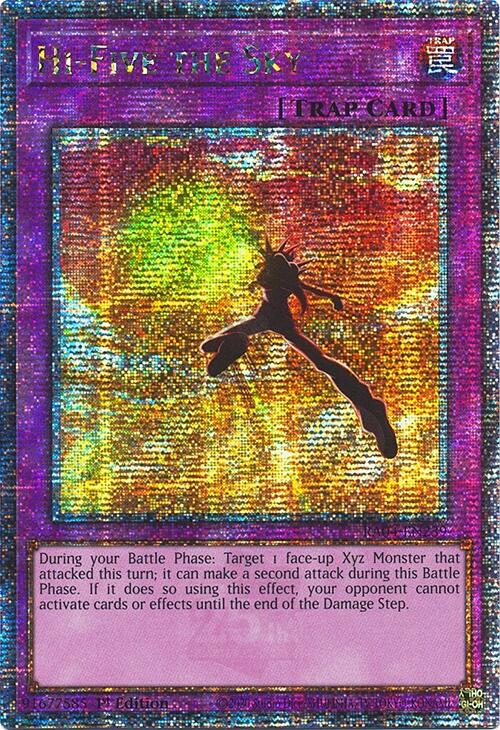 Hi-Five the Sky [RA04-EN239] Quarter Century Secret Rare | Enigma On Main