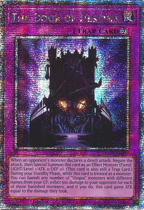 The Door of Destiny [RA04-EN240] Quarter Century Secret Rare | Enigma On Main
