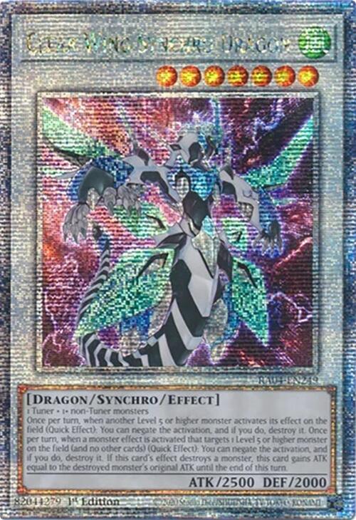 Clear Wing Synchro Dragon [RA04-EN249] Quarter Century Secret Rare | Enigma On Main