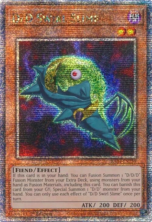 D/D Swirl Slime [RA04-EN258] Quarter Century Secret Rare | Enigma On Main