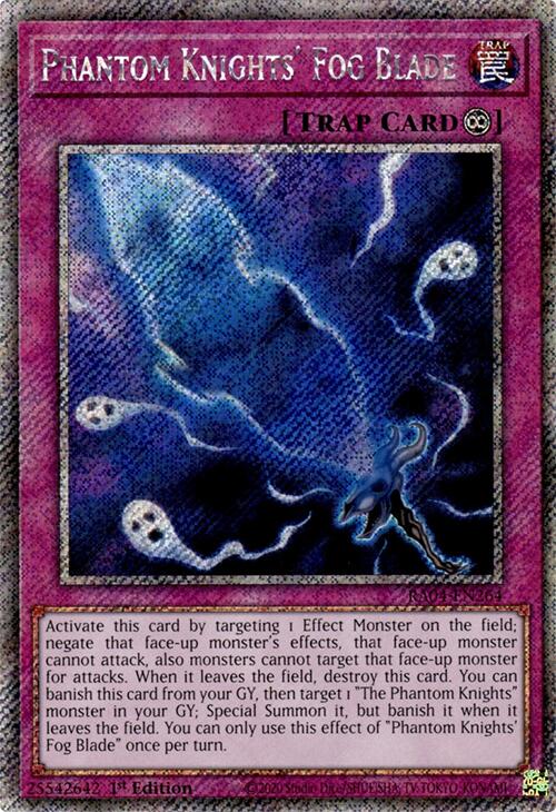Phantom Knights' Fog Blade [RA04-EN264] Platinum Secret Rare | Enigma On Main