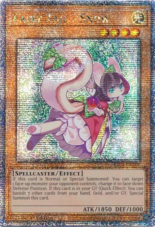 Fairy Tail - Snow [RA04-EN269] Quarter Century Secret Rare | Enigma On Main