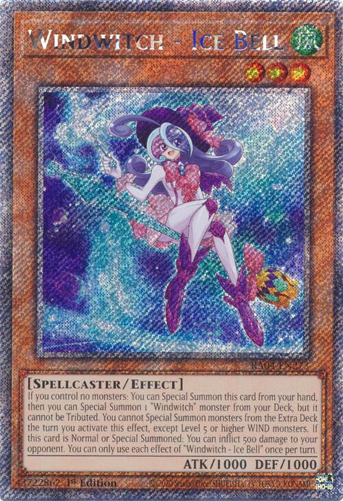 Windwitch - Ice Bell [RA04-EN273] Platinum Secret Rare | Enigma On Main