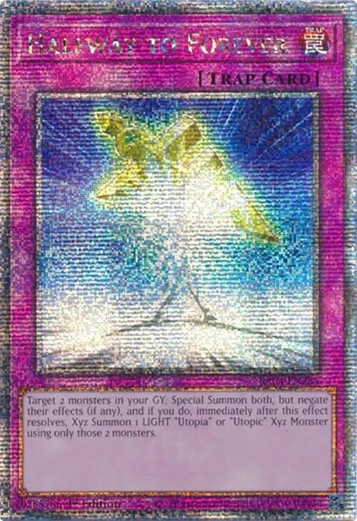 Halfway to Forever [RA04-EN285] Quarter Century Secret Rare | Enigma On Main