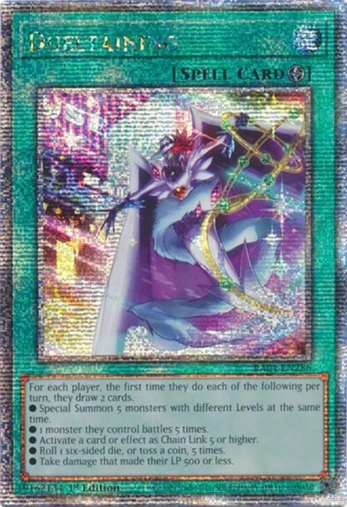 Dueltaining [RA04-EN286] Quarter Century Secret Rare | Enigma On Main