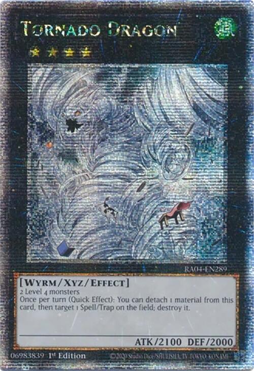 Tornado Dragon [RA04-EN289] Quarter Century Secret Rare | Enigma On Main