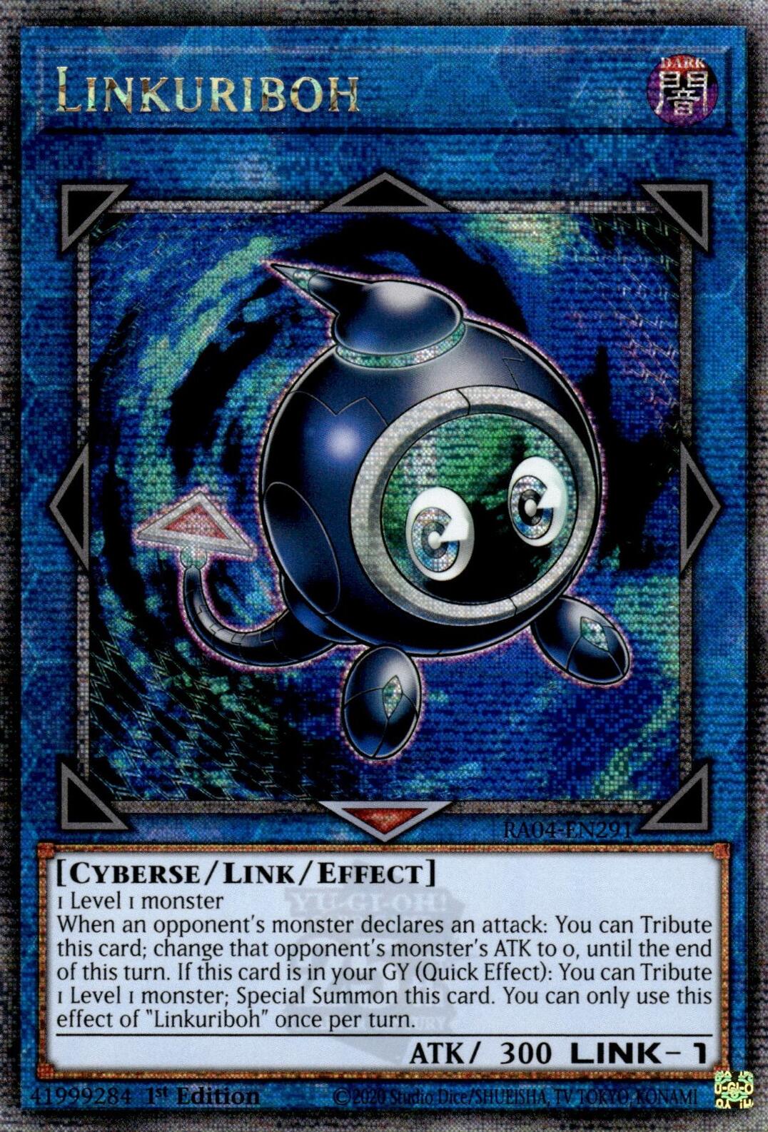Linkuriboh [RA04-EN291] Quarter Century Secret Rare | Enigma On Main