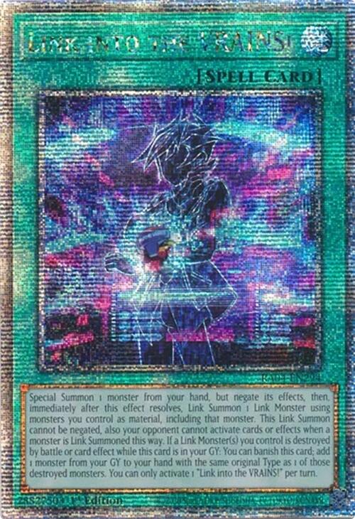 Link into the VRAINS! [RA04-EN294] Quarter Century Secret Rare | Enigma On Main