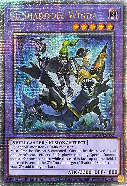El Shaddoll Winda [RA04-EN052] Quarter Century Secret Rare | Enigma On Main