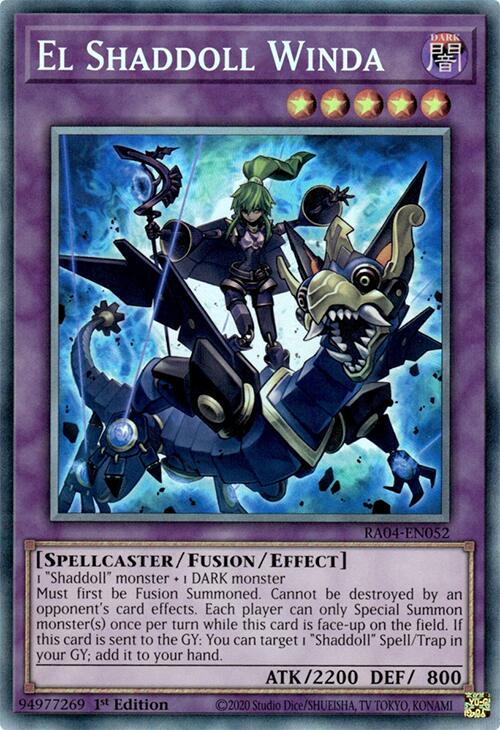 El Shaddoll Winda [RA04-EN052] Prismatic Collector's Rare | Enigma On Main