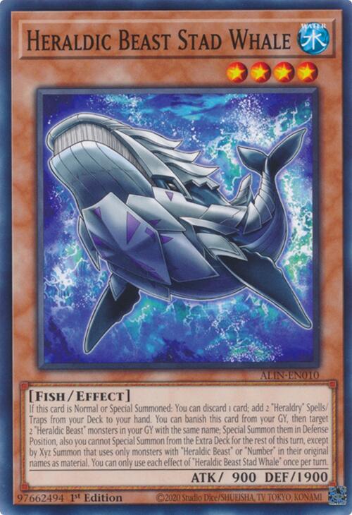 Heraldic Beast Stad Whale [ALIN-EN010] Common | Enigma On Main