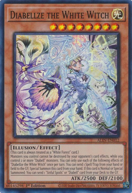 Diabellze the White Witch [ALIN-EN012] Super Rare | Enigma On Main