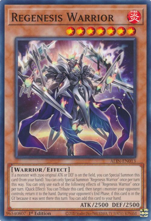 Regenesis Warrior [ALIN-EN013] Common | Enigma On Main