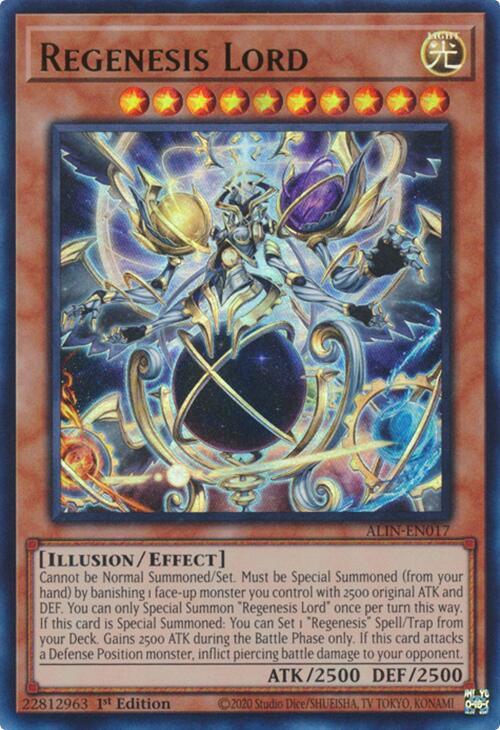 Regenesis Lord [ALIN-EN017] Ultra Rare | Enigma On Main