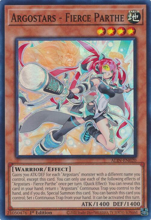 Argostars - Fierce Parthe [ALIN-EN020] Super Rare | Enigma On Main