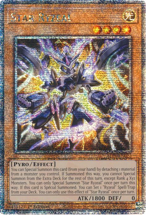 Star Ryzeal [ALIN-EN022] Quarter Century Secret Rare | Enigma On Main