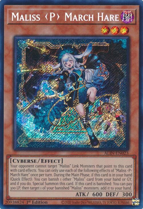 Maliss P March Hare [ALIN-EN023] Secret Rare | Enigma On Main