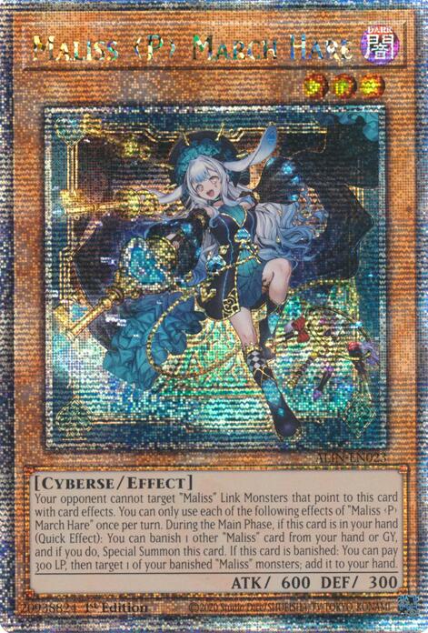 Maliss P March Hare [ALIN-EN023] Quarter Century Secret Rare | Enigma On Main