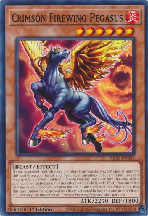 Crimson Firewing Pegasus [ALIN-EN032] Common | Enigma On Main