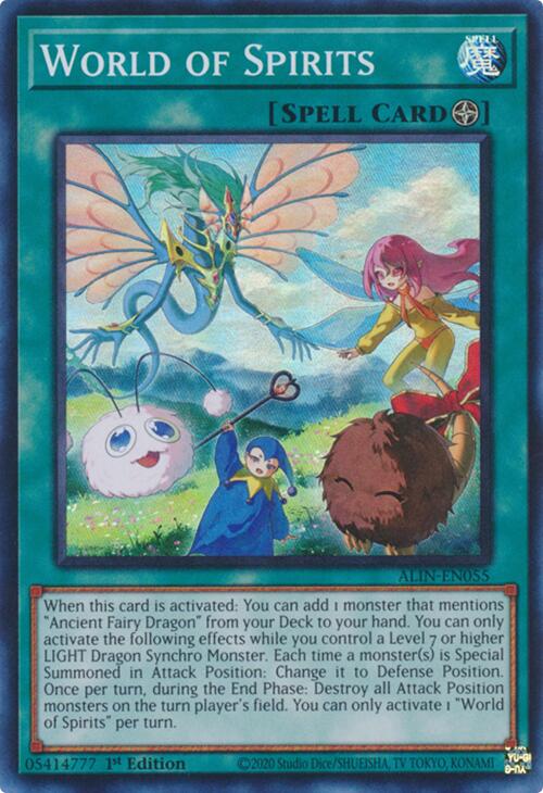 World of Spirits [ALIN-EN055] Super Rare | Enigma On Main