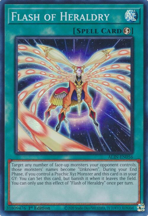 Flash of Heraldry [ALIN-EN056] Super Rare | Enigma On Main