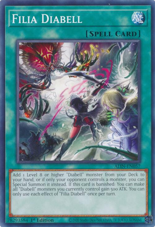 Filia Diabell [ALIN-EN057] Common | Enigma On Main