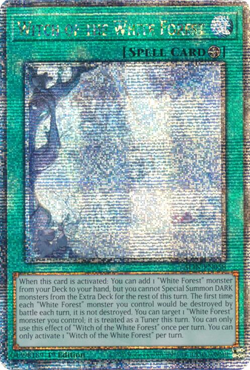 Witch of the White Forest [ALIN-EN058] Quarter Century Secret Rare | Enigma On Main