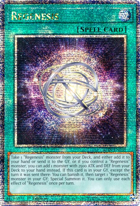Regenesis [ALIN-EN059] Quarter Century Secret Rare | Enigma On Main