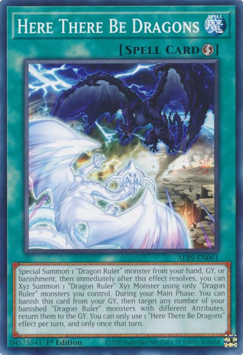 Here There Be Dragons [ALIN-EN061] Common | Enigma On Main