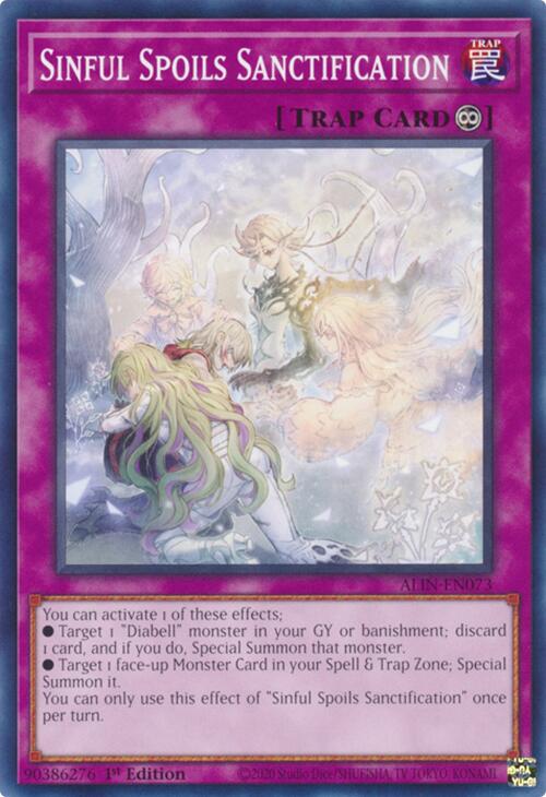 Sinful Spoils Sanctification [ALIN-EN073] Common | Enigma On Main