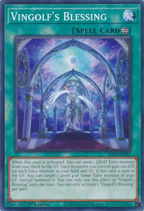 Vingolf's Blessing [ALIN-EN083] Common | Enigma On Main