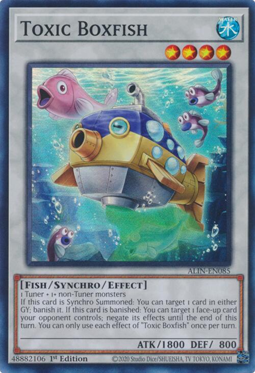 Toxic Boxfish [ALIN-EN085] Super Rare | Enigma On Main