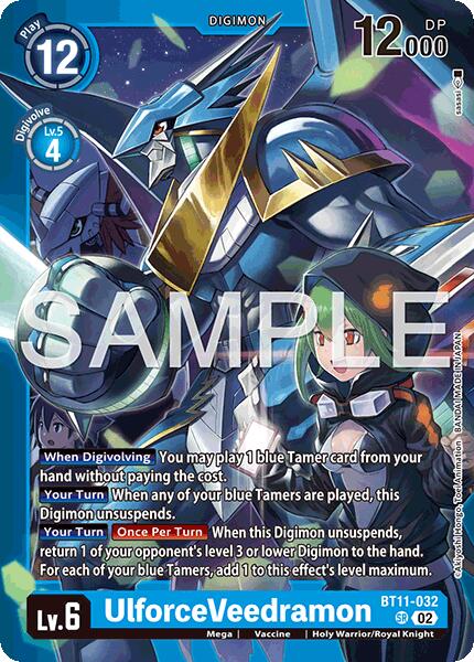 UlforceVeedramon [BT11-032] (Limited Card Pack -Billion Bullet-) [Limited Card Pack -Billion Bullet-] | Enigma On Main