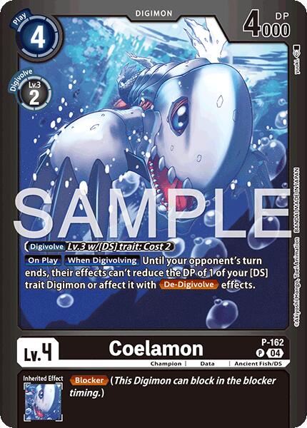 Coelamon [P-162] (Limited Card Pack -Billion Bullet-) [Limited Card Pack -Billion Bullet-] | Enigma On Main