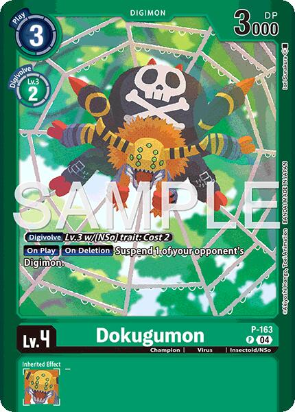 Dokugumon [P-163] (Limited Card Pack -Billion Bullet-) [Limited Card Pack -Billion Bullet-] | Enigma On Main